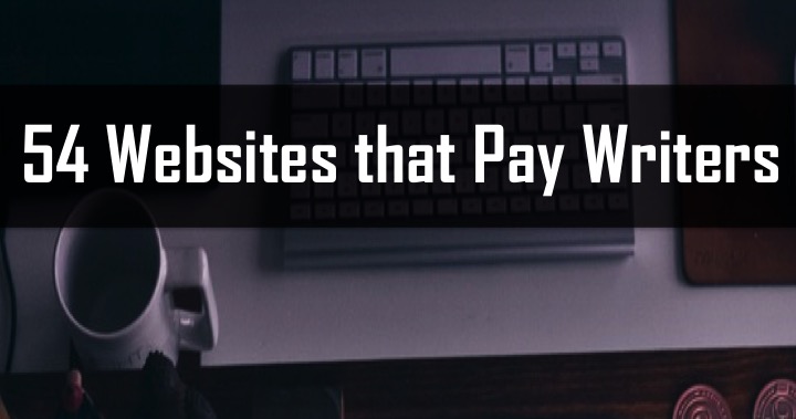 54 websites that pay writers